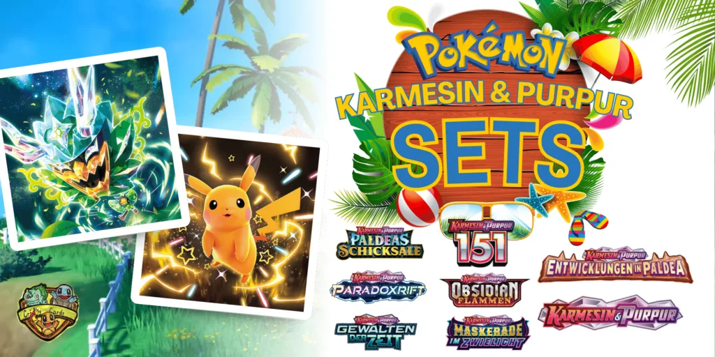 Pokémon Karmesin & Purpur Sets