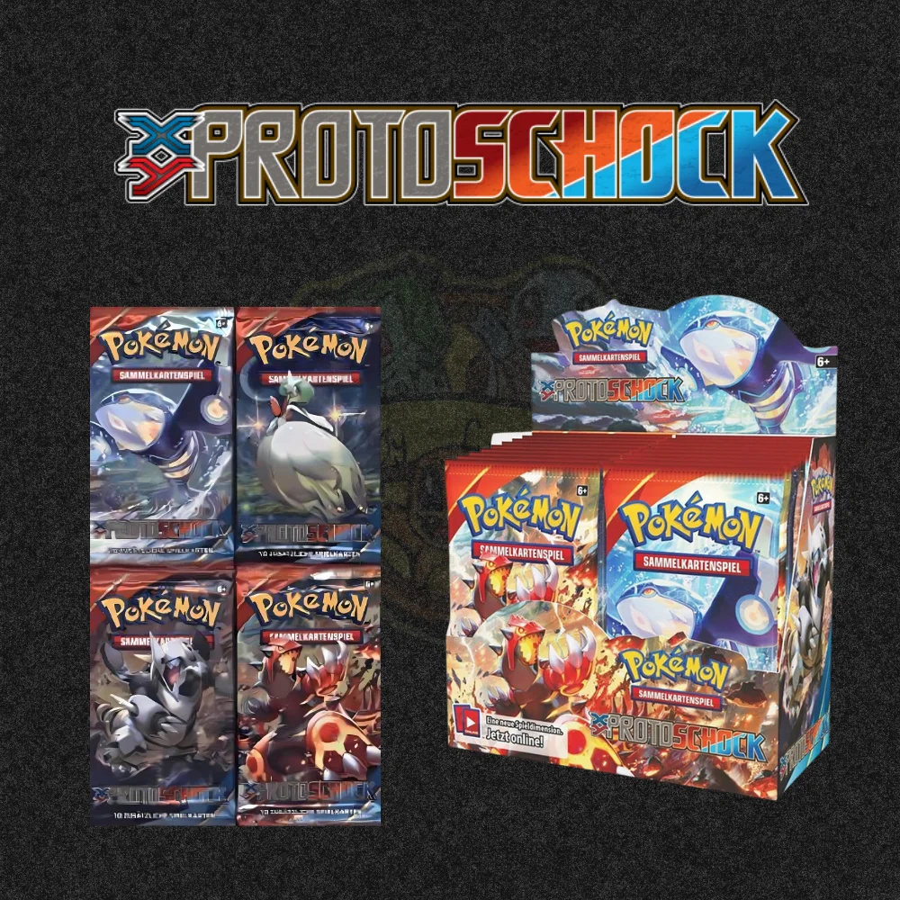 Display und Booster Pokémon Protoschock