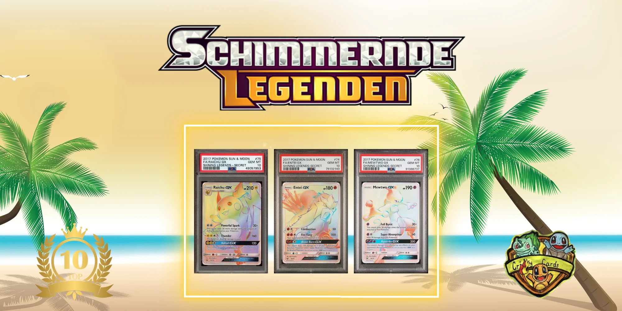 Seltensten Pokémon aus Schimmernde Legenden