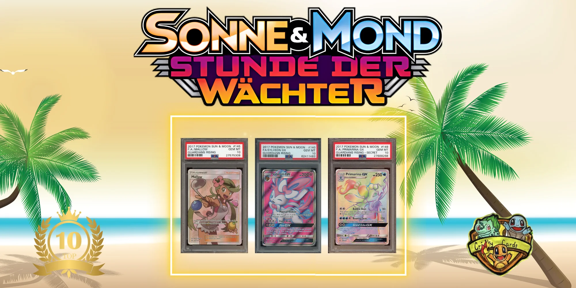 Seltensten Pokémon aus Stunde der Wächter