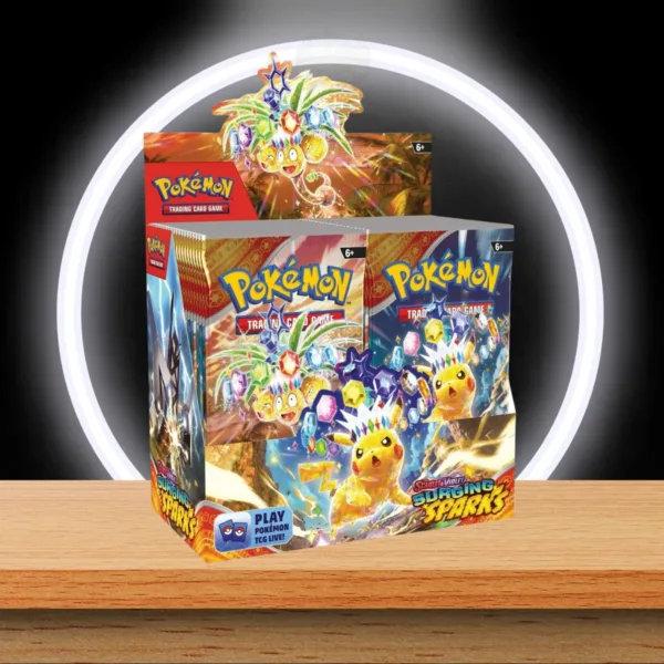 Pokémon SV08 Surging Sparks 36er Booster Display