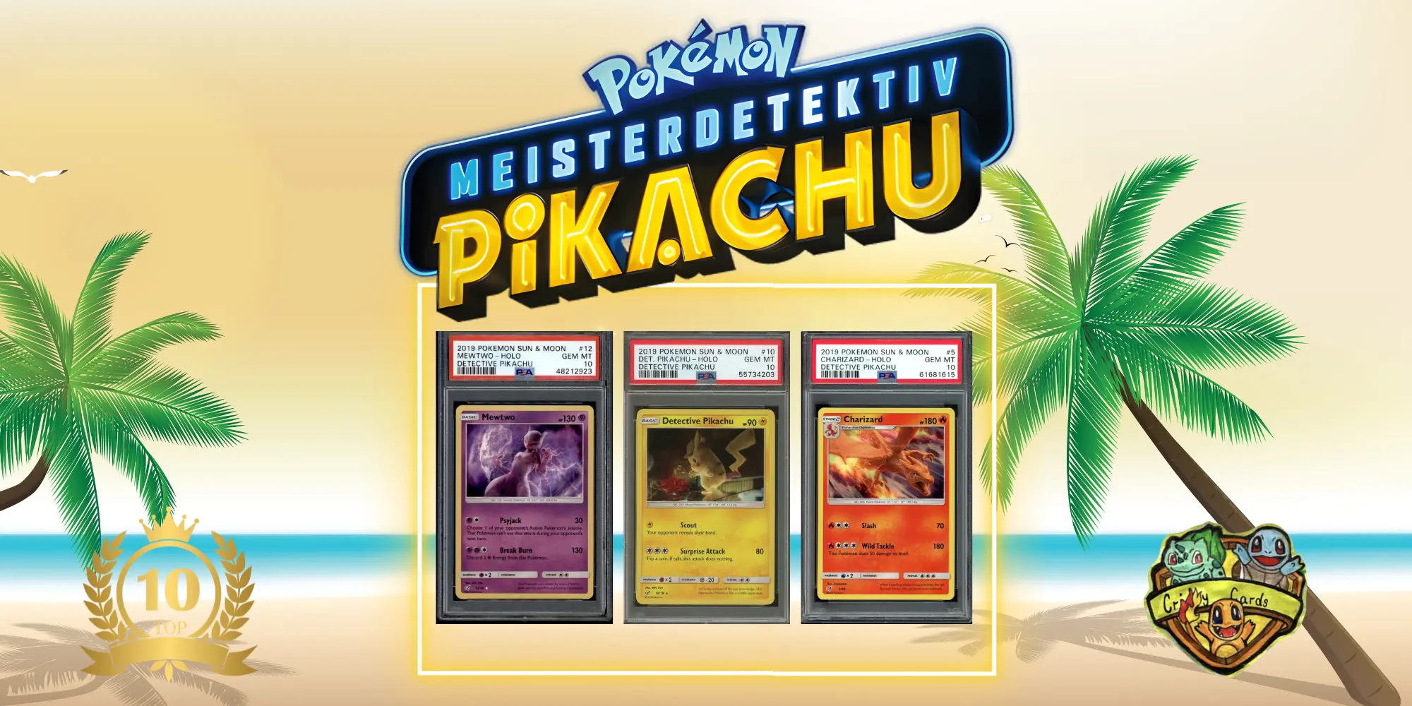 Seltensten Pokémon aus Meisterdetektiv Pikachu