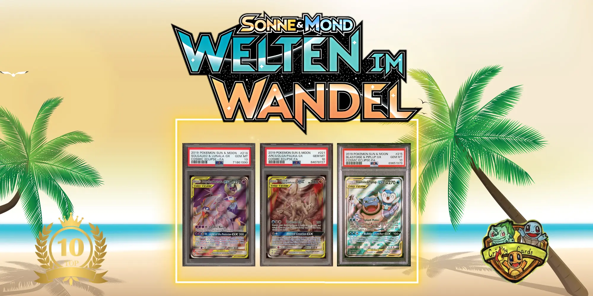 Die Seltensten Pokémon aus Welten im Wandel