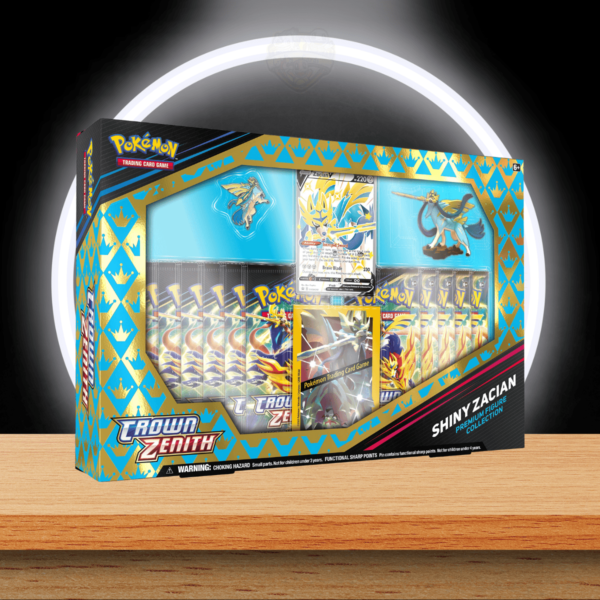 Pokemon Premium Kollektion Zenit der Könige Schillerndes Zacian (ENG)