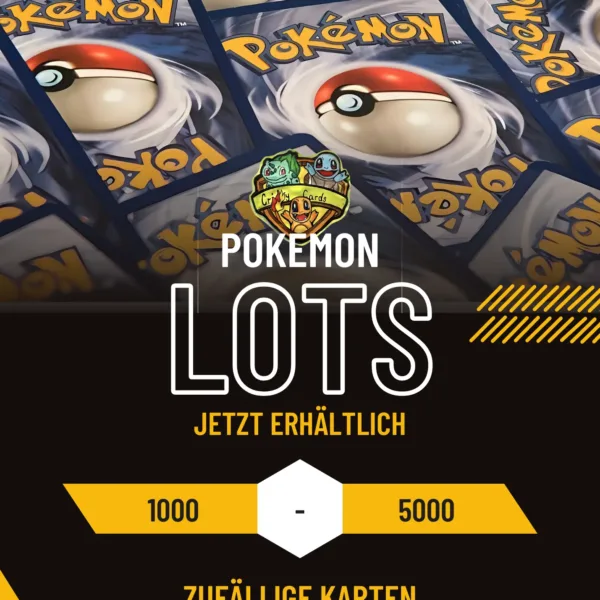 Pokémon Lots zufällige Karten