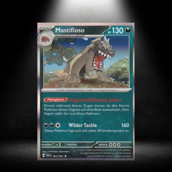 Pokémon Mastifioso (PAF 063)