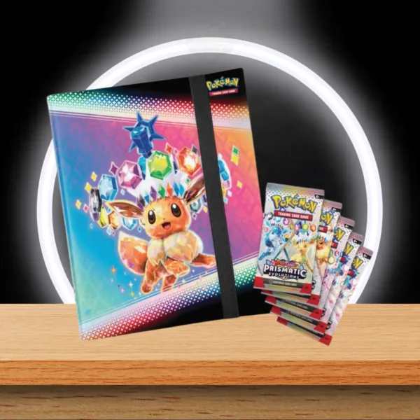 Pokémon SV8.5 Prismatic Evolutions -Binder Collection (ENG) Inhalt