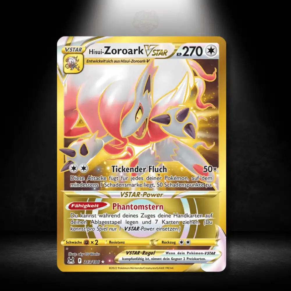 Pokémon Hisui-Zoroark Vstar (LOR 213)