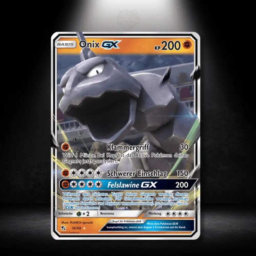 Pokémon Onix GX (HIF 36)