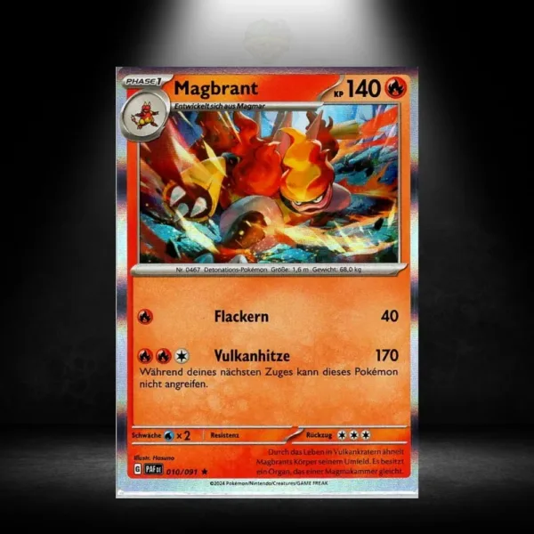 Pokémon Magbrant (PAF 010)