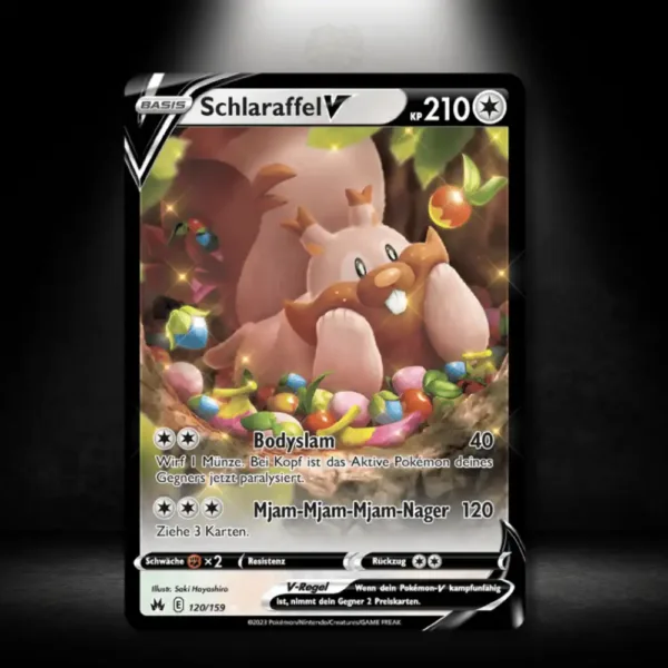 Pokémon Schlaraffel V (CRZ 120)