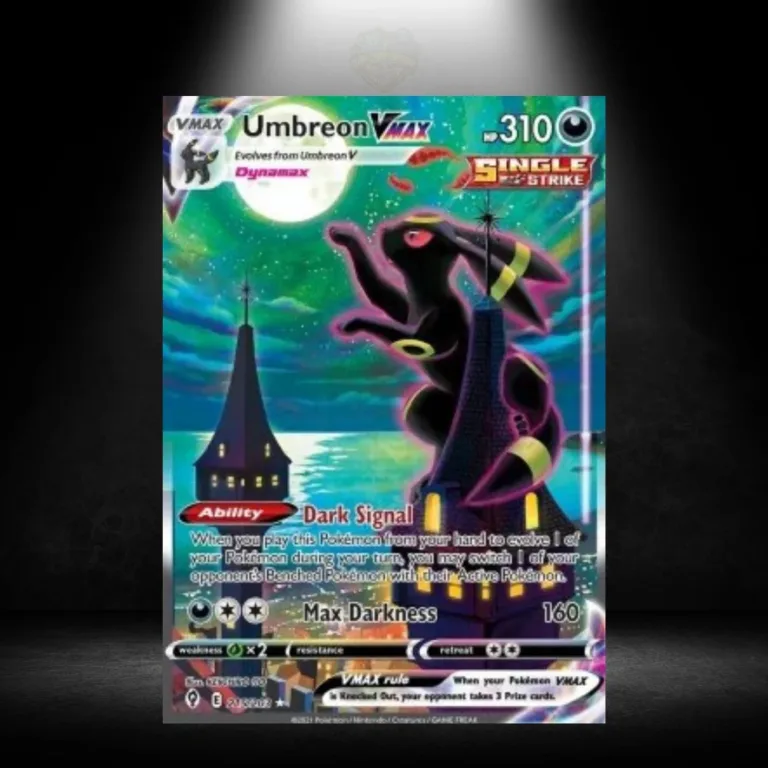 Platz 3_ Nachtara VMAX (EVS 215) – Secret Rare