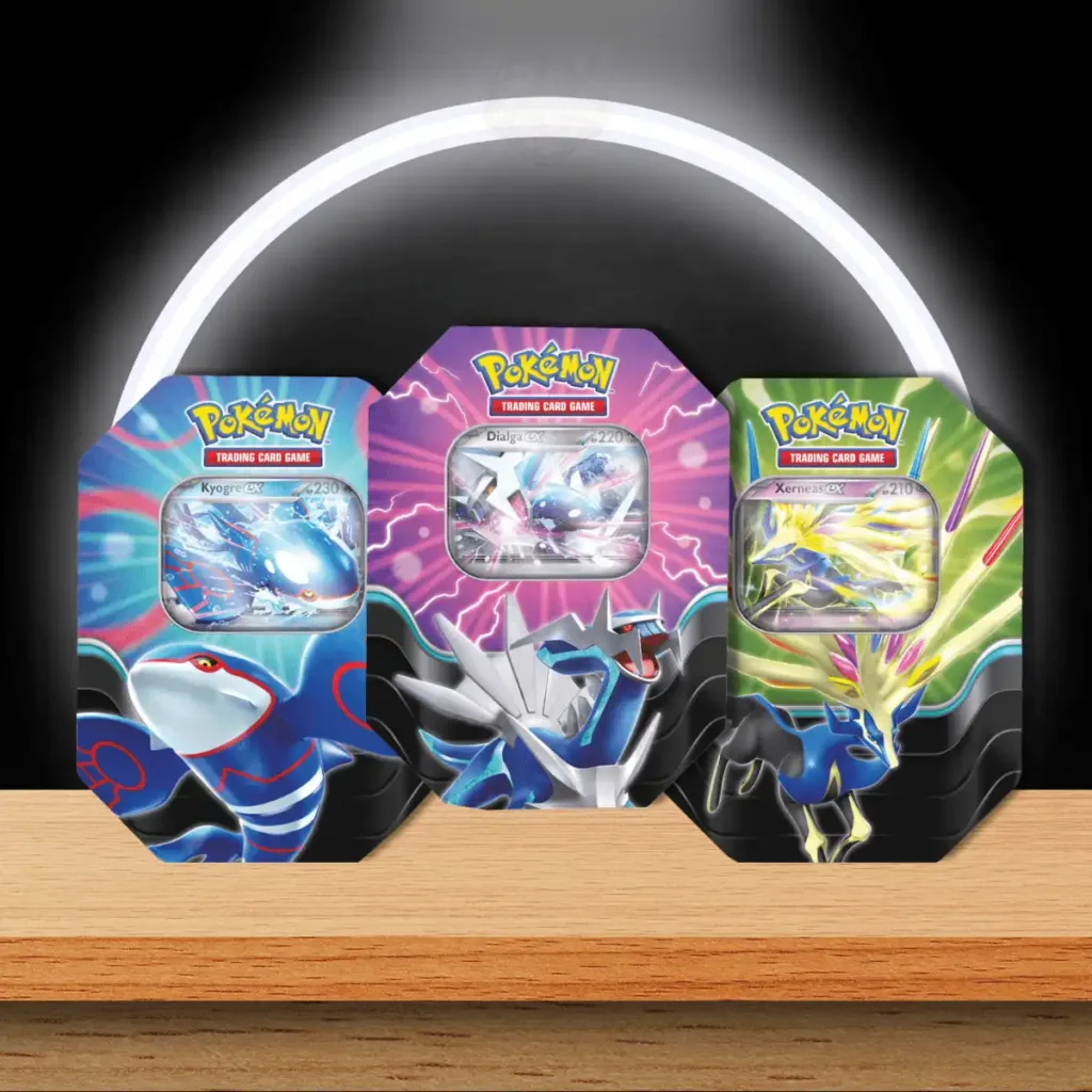 Pokémon Dialga, Kyogre und Xerneas Tin (DE)