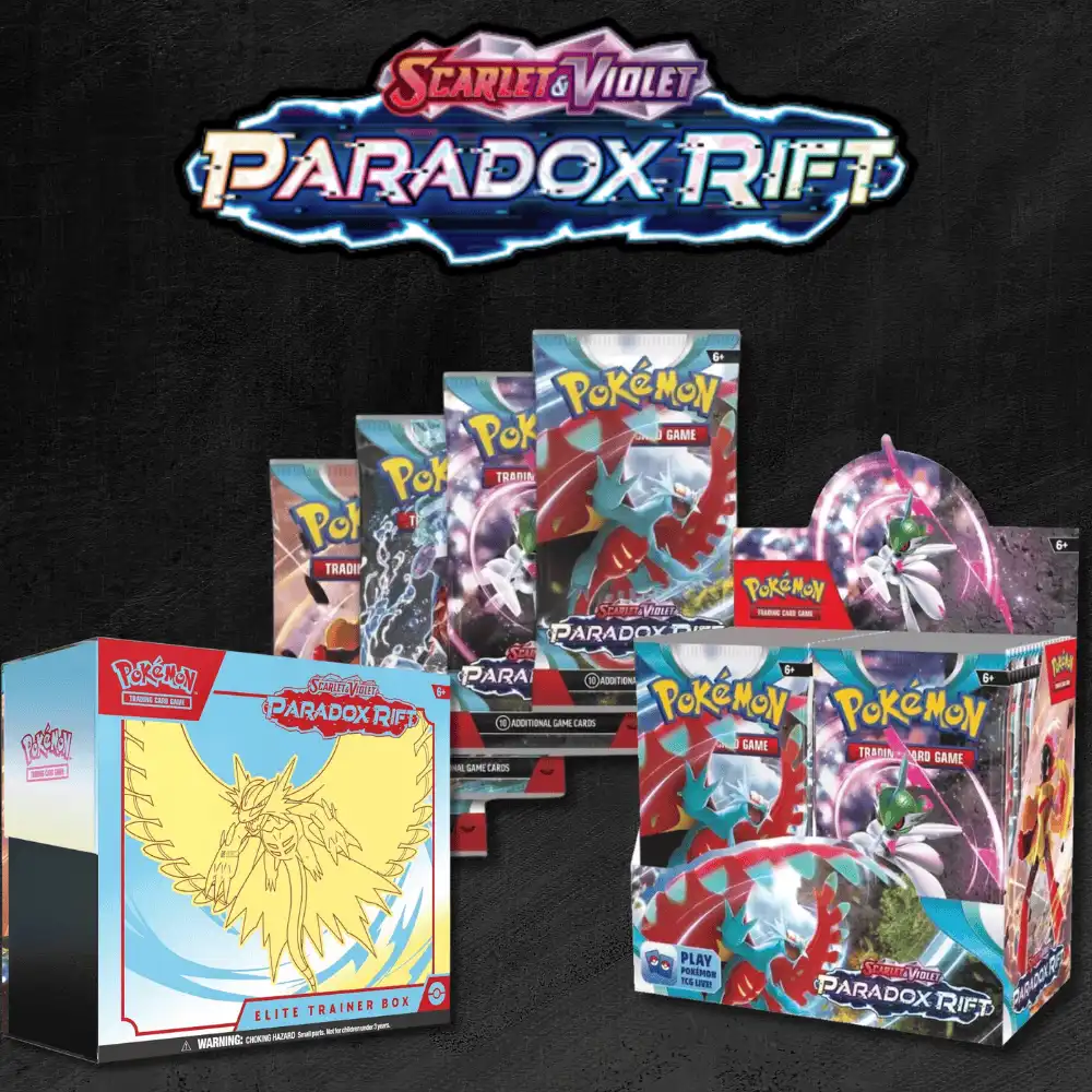 Pokémon Paradox Rift Produkte