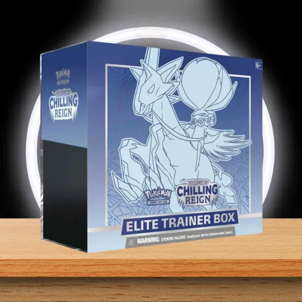 Chilling Reign Ice Rider Calyrex Elite Trainer Box