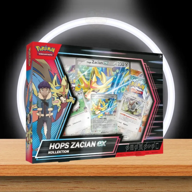 Pokémon Hops Zacian ex Kollektion