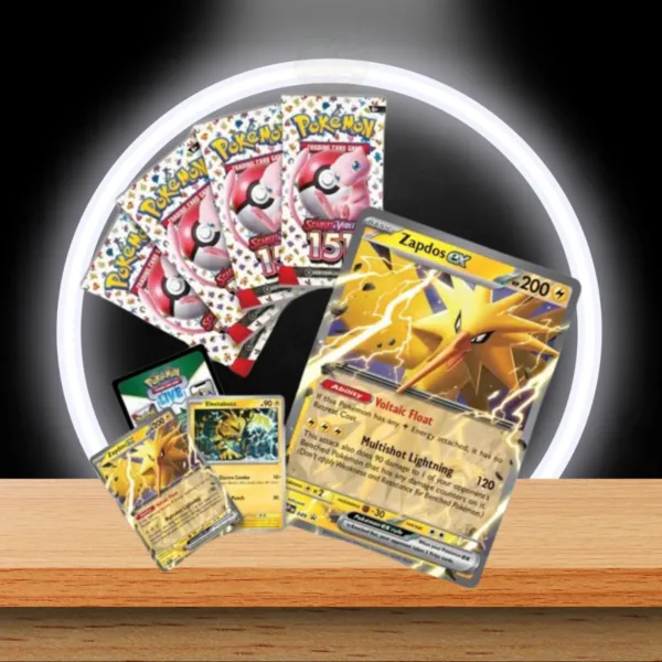 Pokémon 151 Zapdos Ex Collection