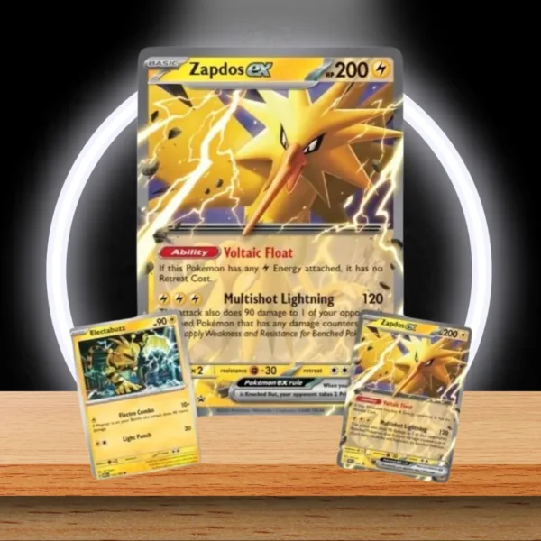 Pokémon 151 Zapdos Ex Collection