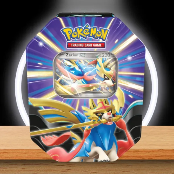 Pokémon Schlagkräftige Legenden Tin 122 Zacian ex