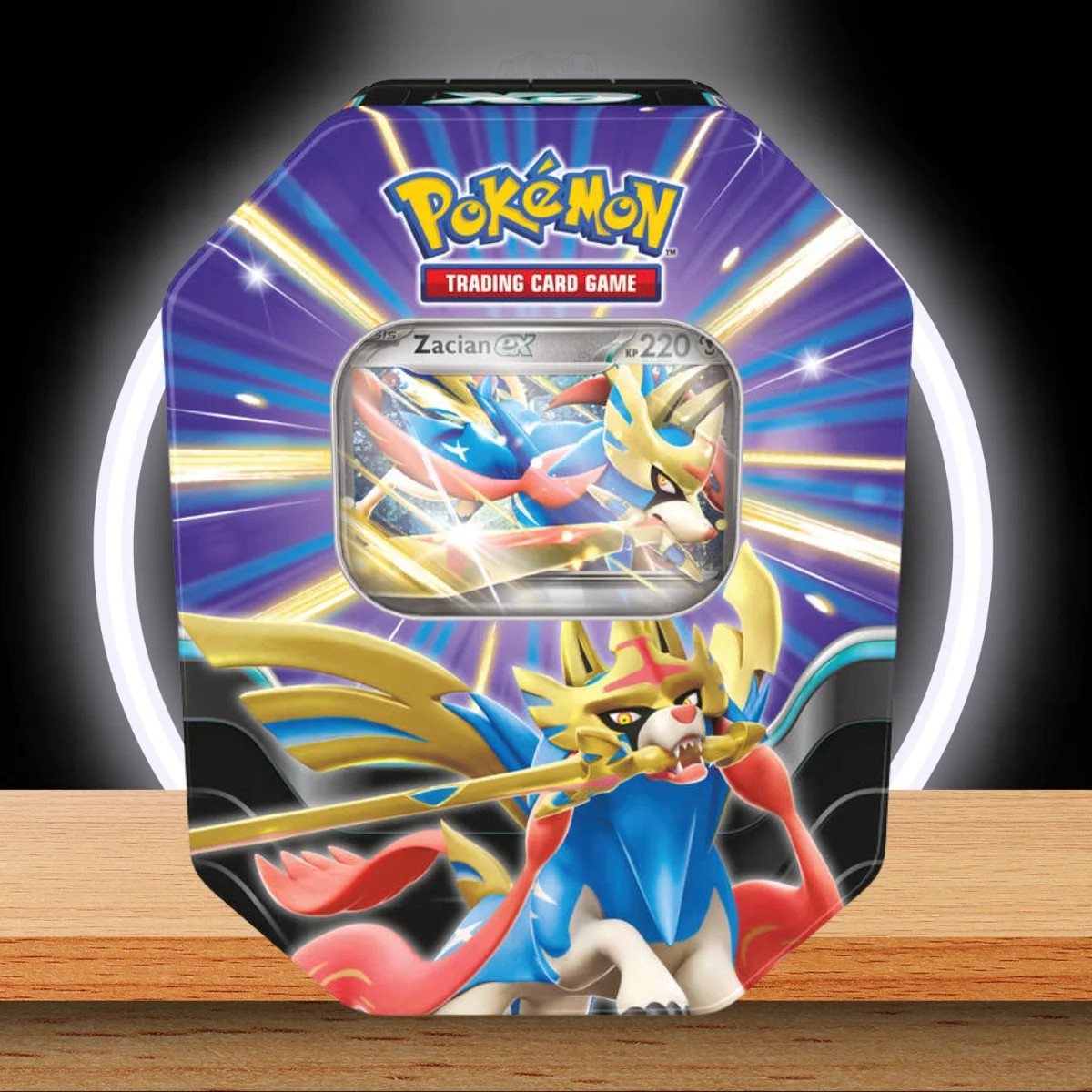 Pokémon Schlagkräftige Legenden Tin 122 Zacian ex