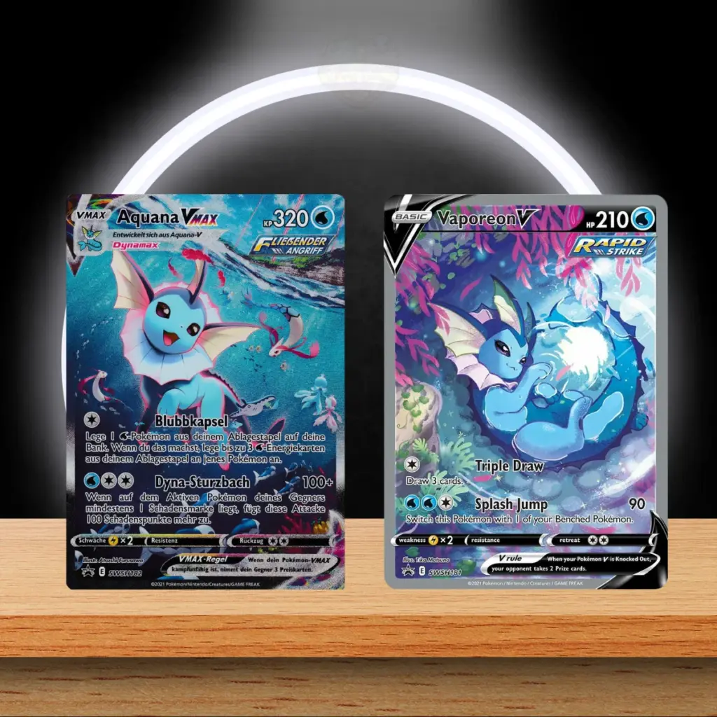 Pokémon Aquana VMAX Premium Kollektion EU- Version