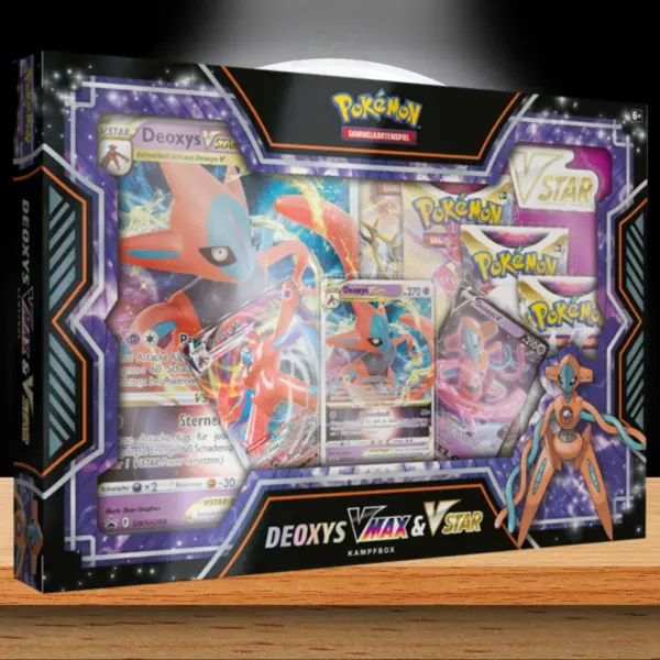 Pokémon Deoxys VMAX & VSTAR Battle Box
