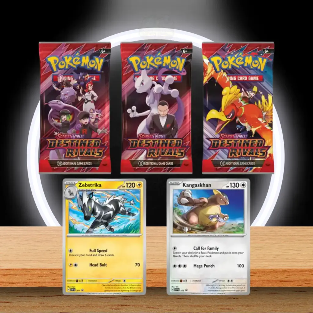 Pokémon Destined Rivals 3-Pack Blister