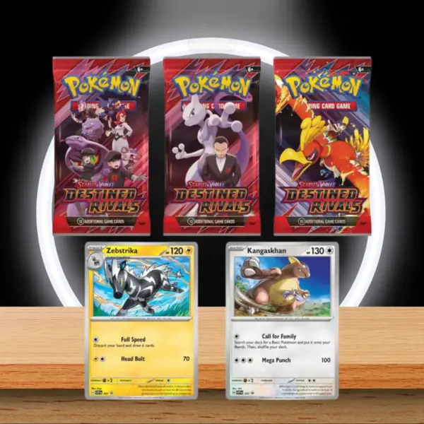 Pokémon Destined Rivals 3-Pack Blister
