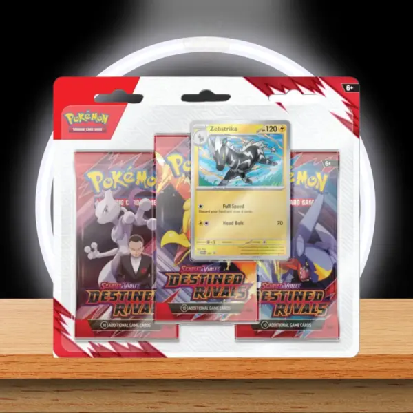 Pokémon Destined Rivals 3-Pack Blister