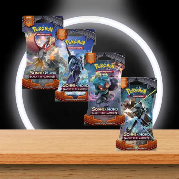 Pokémon Nacht in Flammen Sleeved Booster