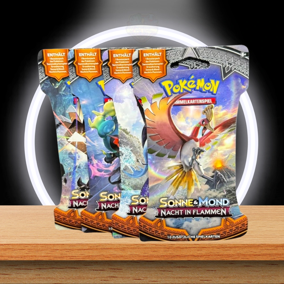 Pokémon Nacht in Flammen Sleeved Booster