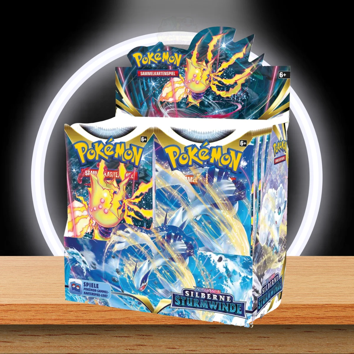 Pokémon Silberne Sturmwinde Display