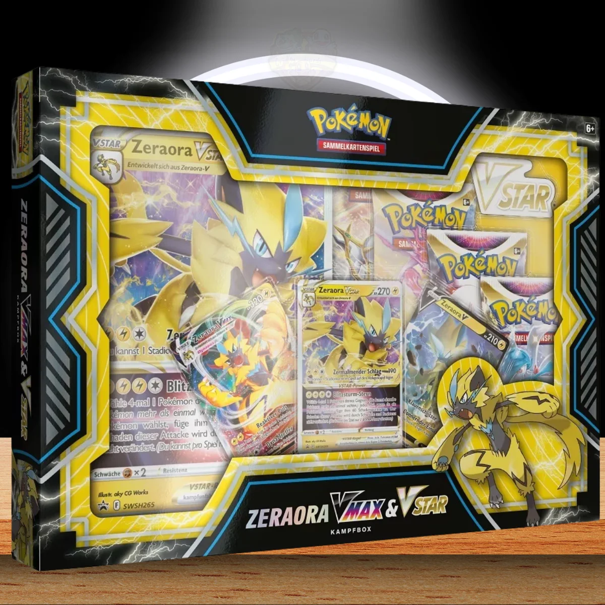 Pokémon Zeraora VMAX & VSTAR Battle Box