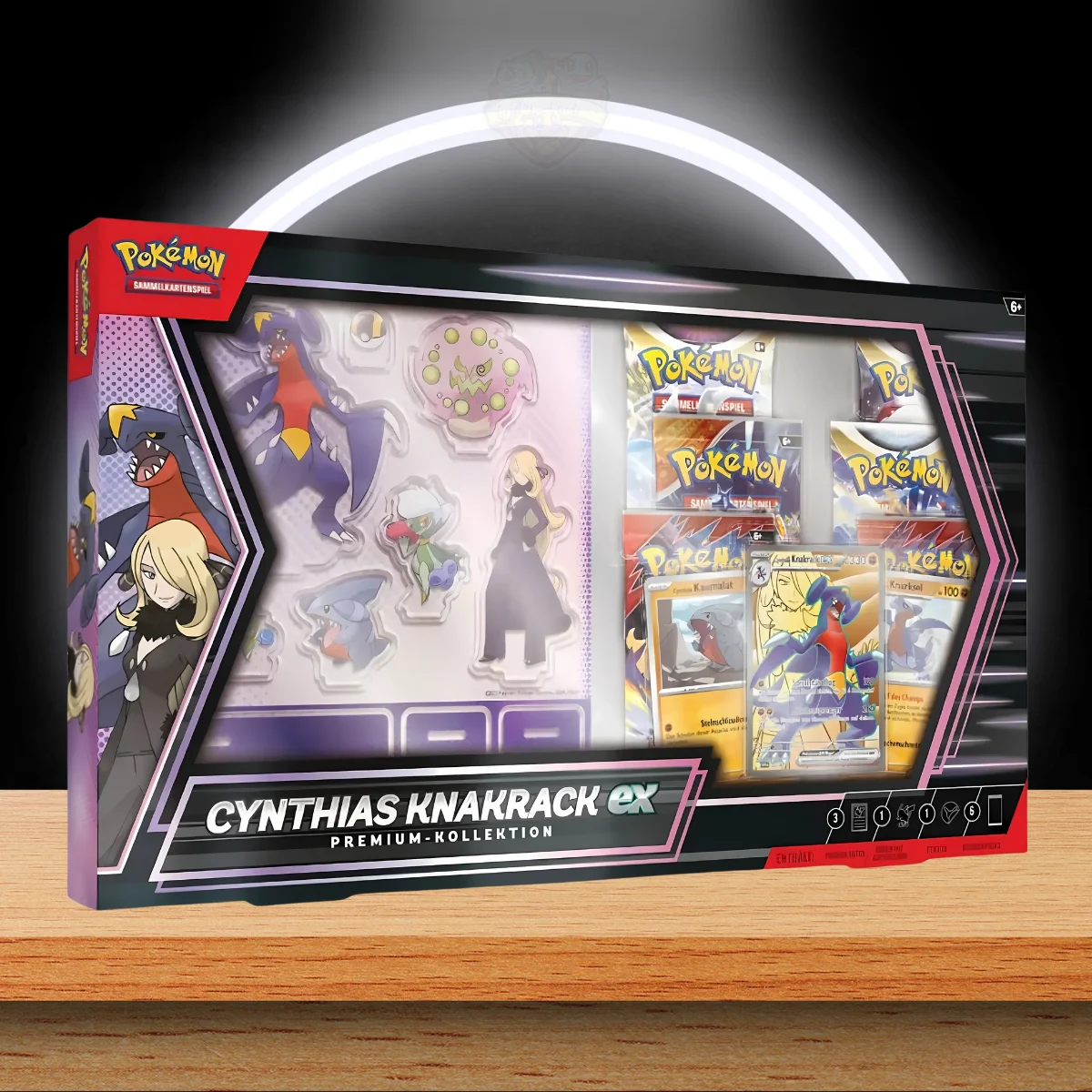Pokémon Cynthias Knakrack-ex Premium Kollektion
