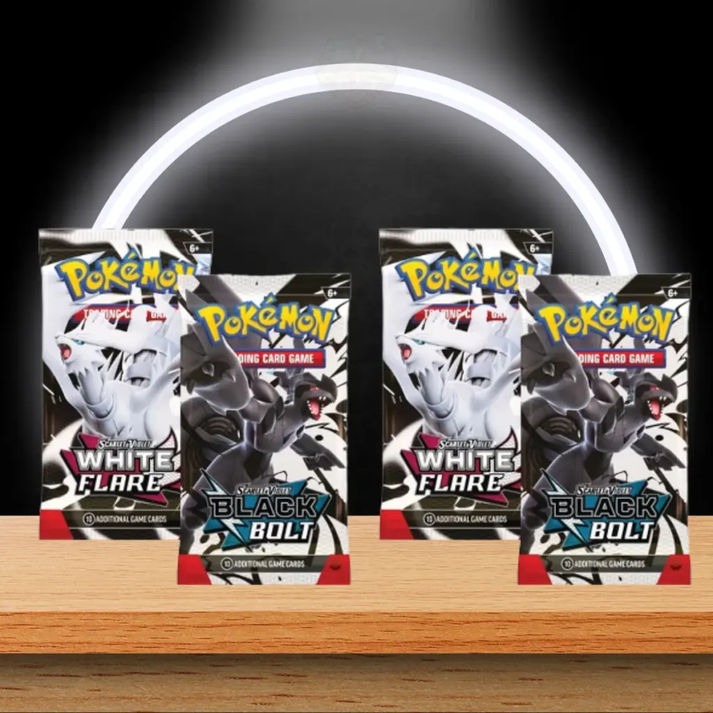 Pokémon TCG Black Bolt & White Flare Unova Poster Collection