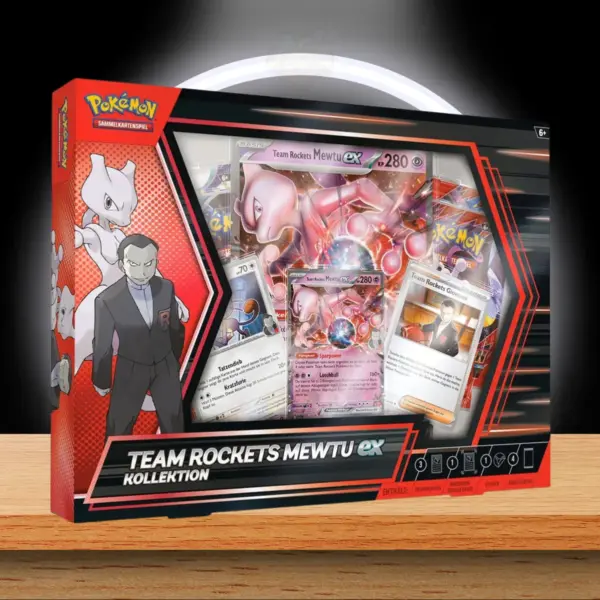 Pokémon Team Rockets Ewige Rivalen Mewtu-ex Box