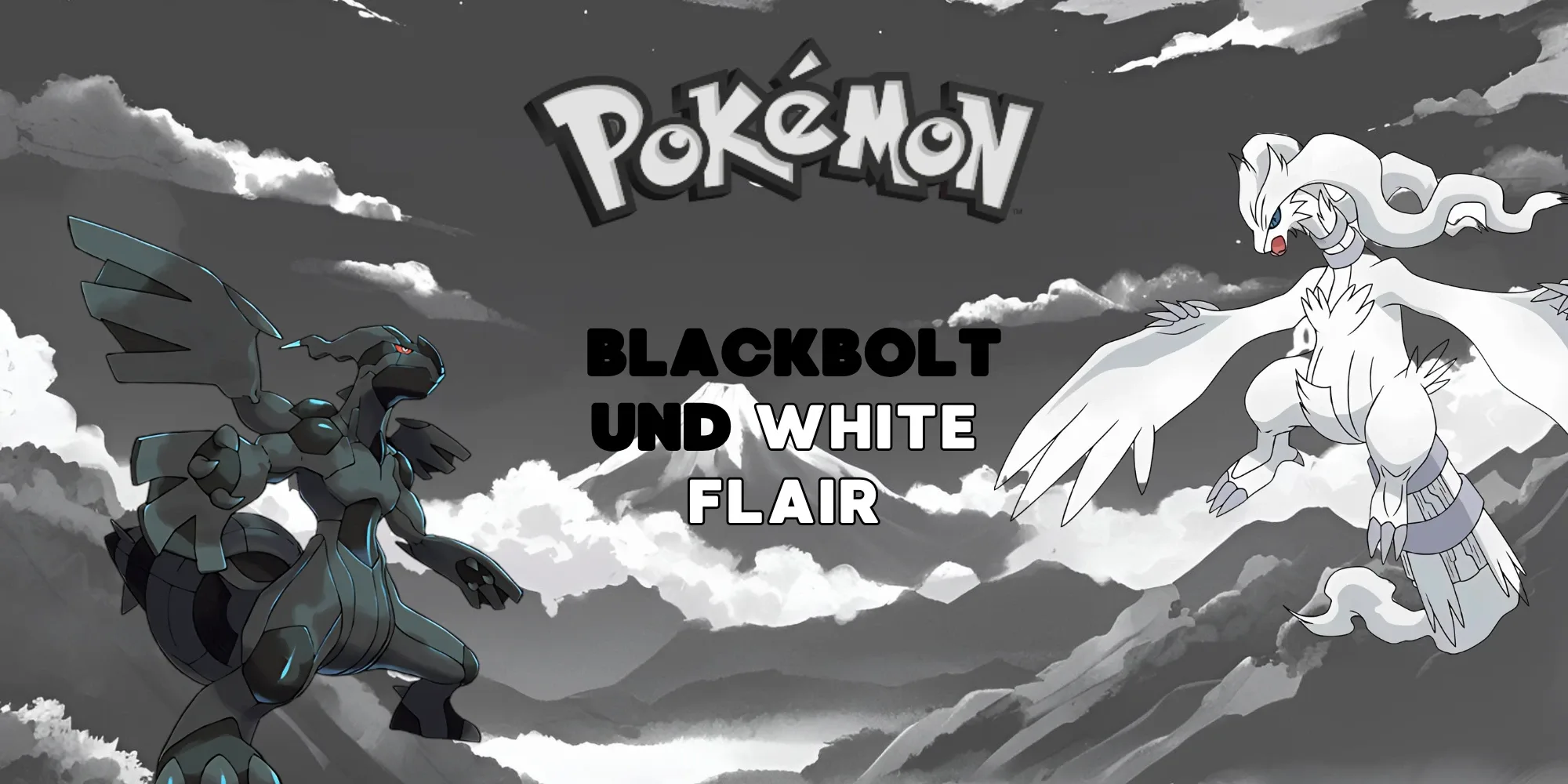 Black bolt and white flair