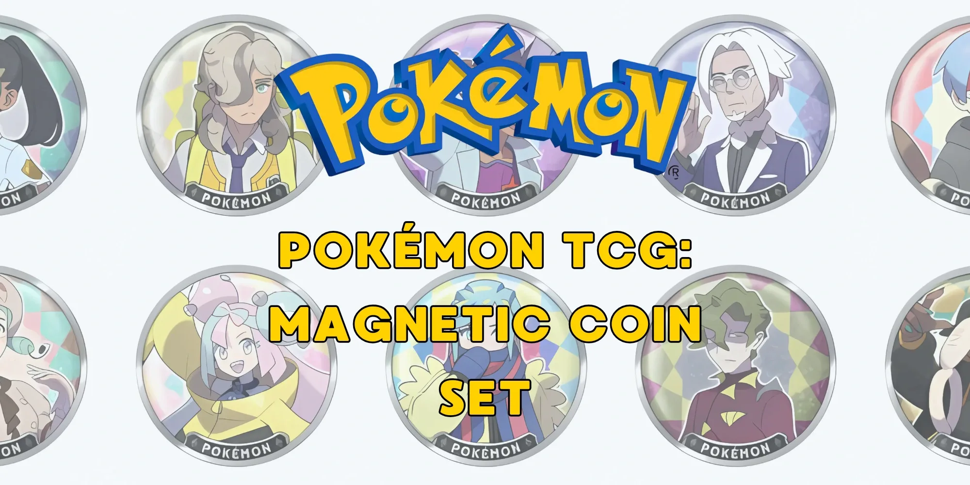 Pokémon TCG Magnetic Coin Set