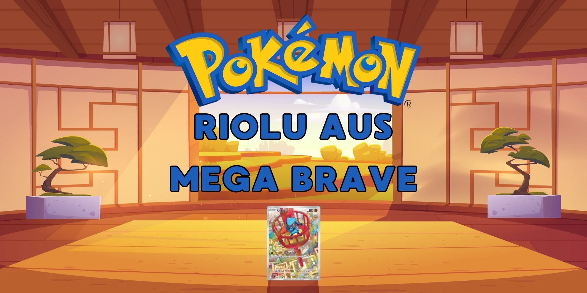 Riolu aus mega brave